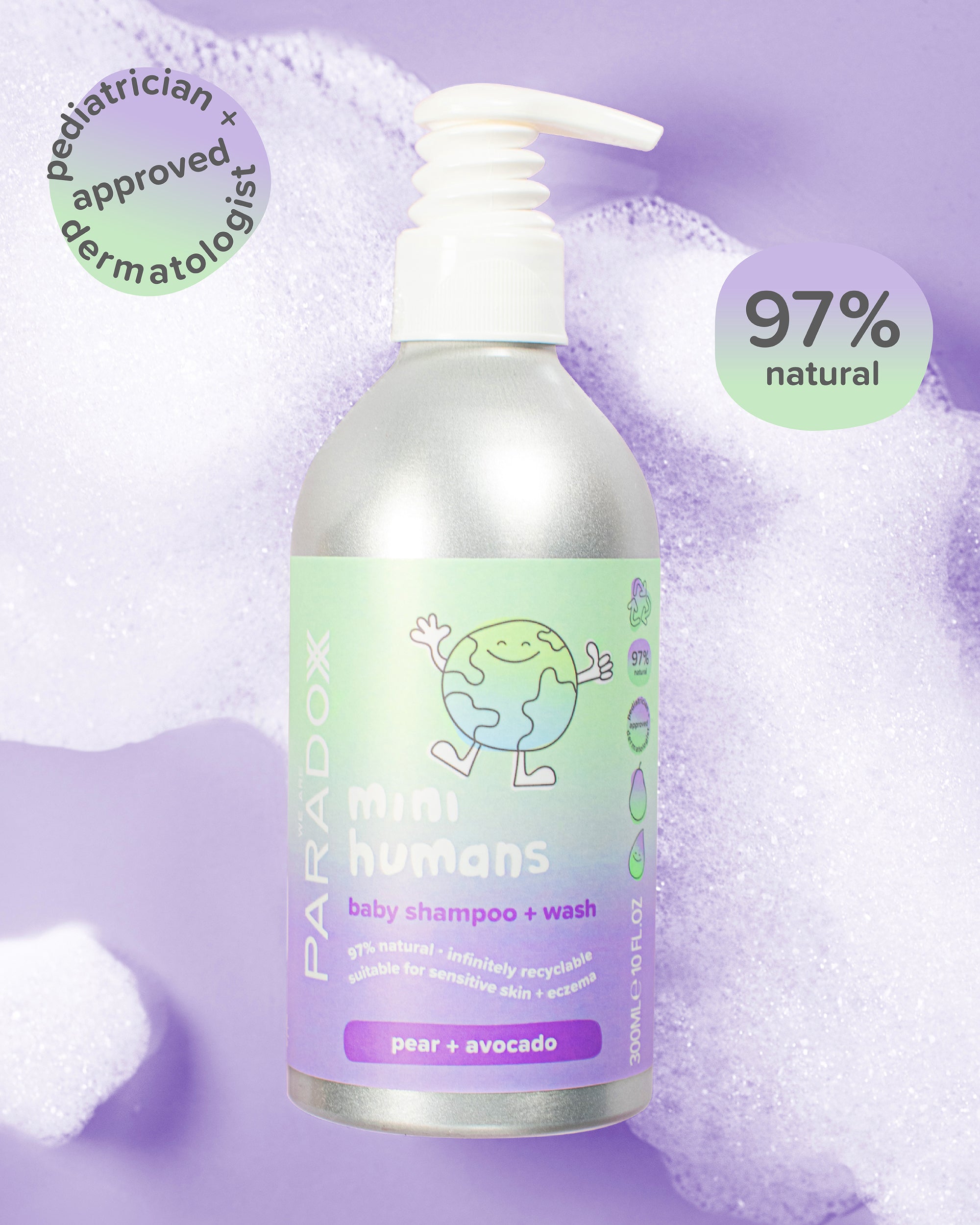 Mini Humans Shampoo + Wash 300ml